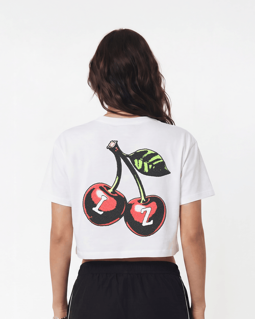 Cropped Cherry Tee