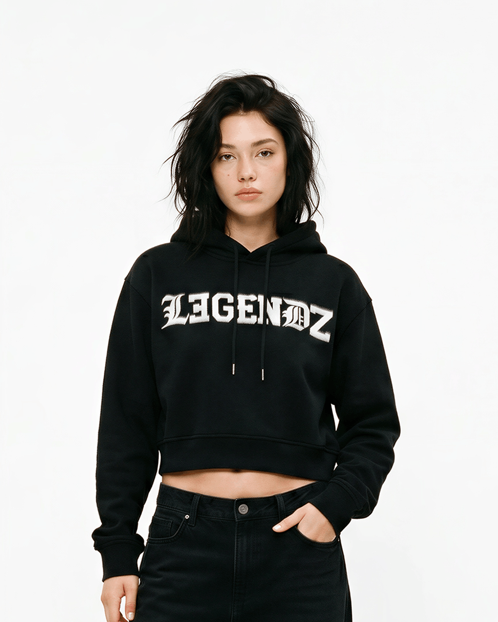 Arch Crop Hoodie