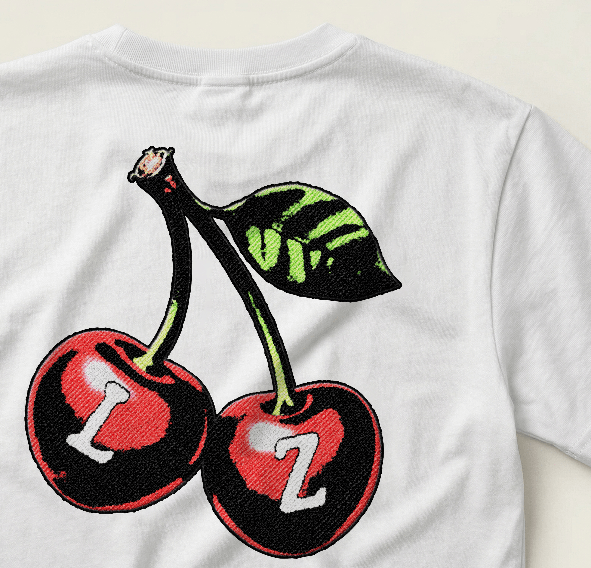 Cropped Cherry Tee