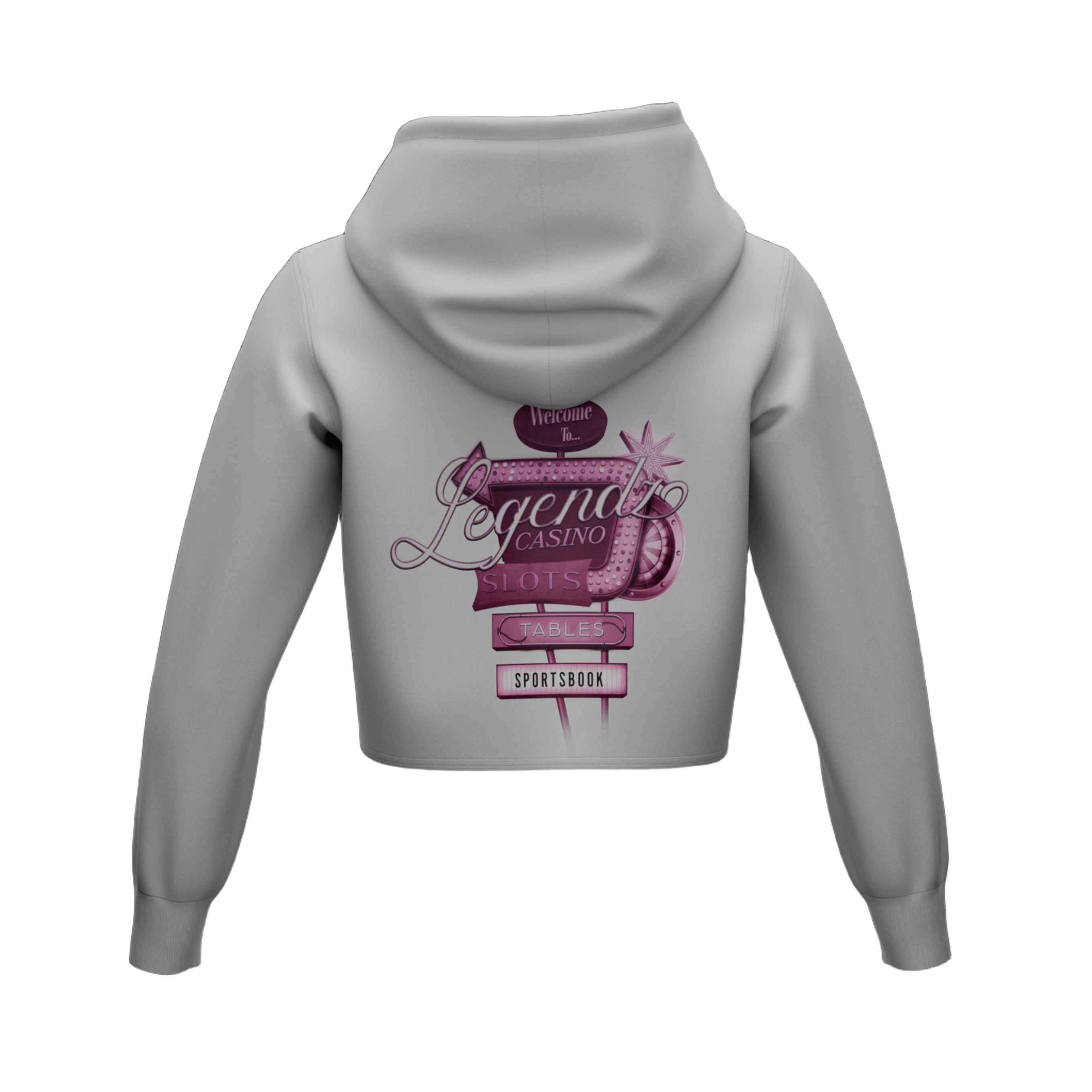Legendz Womens Crop Hoodie
